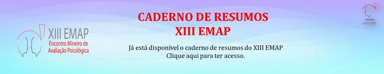 CADERNO DE RESUMOS XIII EMAP